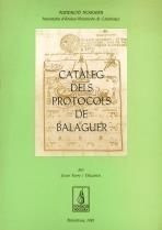 CATÀLEG DELS PROTOCOLS DE BALAGUER | 9788479350499 | FARRÉ I VILADRICH, JOAN
