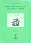 MANUAL DE MARINA DE JOSEP SERRA, NOTARI DE MATARÓ (1774-1775) | 9788497798945 | MEILÁN CAMPO, PILAR