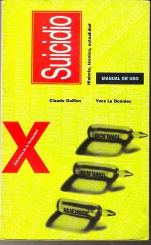 SUICIDIO | 9788479480028 | GUILLON, CLAUDE