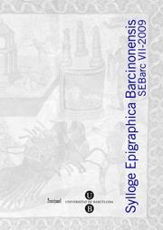 SYLLOGE EPIGRAPHICA BARCINONENSIS VII | 9788496786288 | MAYER, MARC