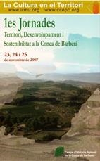 1ES JORNADES TERRITORI, DESENVOLUPAMENT I SOSTENIBILITAT A LA CONCA DE BARBERÀ | 9788492347322 | CENTRE D'HISTÒRIA NATURAL DE LA CONCA DE BARBERÀ