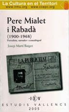 PERE MIALET RABADÀ (1900-1968) | 9788486083588 | MARTÍ I BAIGET, J.