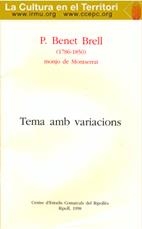 P. BENET BRELL. TEMA AMB VARIACIONS | 9788492244546 | MORENO MORERA, MODEST