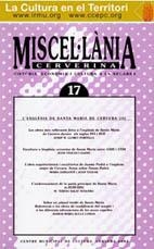 MISCEL·LÀNIA CERVERINA, 17 | 9788489086203