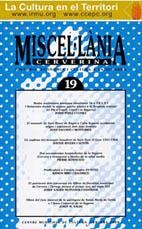 MISCEL·LÀNIA CERVERINA, 19 | 9788489086272