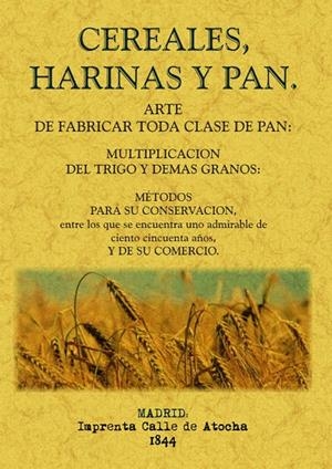 CEREALES, HARINAS Y PAN | 9788497616119 | VARIOS AUTORES
