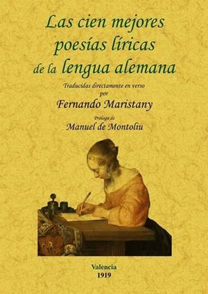 CIEN MEJORES POESÍAS LÍRICAS DE LA LENGUA ALEMANA, LAS | 9788497618441 | MARISTANY, FERNANDO