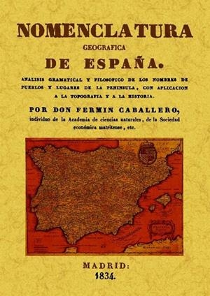 NOMENCLATURA GEOGRÁFICA DE ESPAÑA | 9788497616980 | CABALLERO, FERMÍN