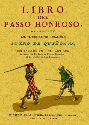 LIBRO DEL PASSO HONROSO | 9788497614399 | SUERO DE QUIÑONES