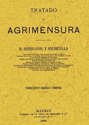 TRATADO DE AGRIMENSURA | 9788497610988 | GIOL Y SOLDEVILLA, ISIDRO