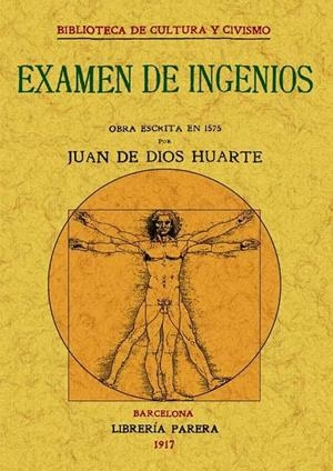 EXAMEN DE INGENIOS | 9788497614375 | HUARTE, JUAN DE DIOS