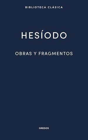OBRAS Y FRAGMENTOS | 9788424939298 | HESÍODO