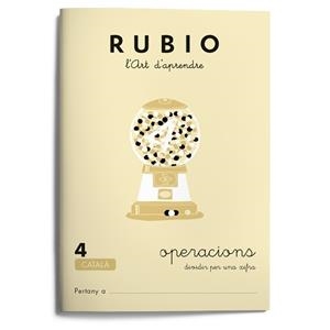 RUBIO, L'ART D'APRENDRE. OPERACIONS 4 | 9788489773066 | RUBIO, ENRIQUE