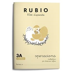 RUBIO, L'ART D'APRENDRE. OPERACIONS 3A | 9788489773059 | RUBIO, ENRIQUE