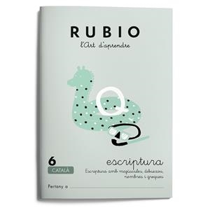 ESCRIPTURA RUBIO 06 (CATALÀ) | 9788489773561 | RUBIO SILVESTRE, RAMÓN