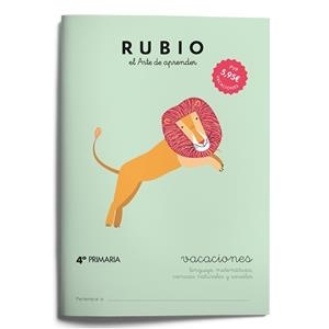 VACACIONES RUBIO (4.º DE PRIMARIA) | 9788415971641 | VARIOS AUTORES