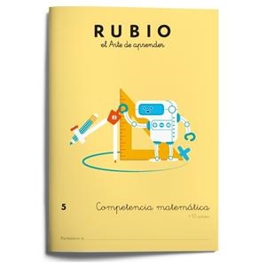 COMPETENCIA MATEMÁTICA RUBIO 5 | 9788416744145 | VARIOS AUTORES