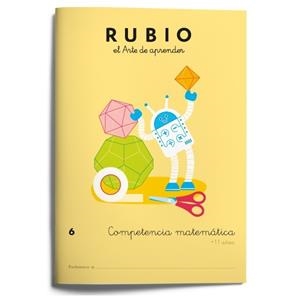 COMPETENCIA MATEMÁTICA RUBIO 6 | 9788416744169 | VARIOS AUTORES