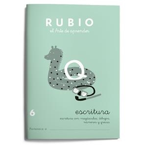 ESCRITURA RUBIO 06 | 9788485109296 | RUBIO SILVESTRE, RAMÓN