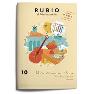 MATEMÁTICAS CON ÁBACO 10. DESCUBRE ESPAÑA | 9788416744251 | VARIOS AUTORES