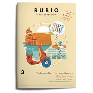 MATEMÁTICAS CON ÁBACO 3. DESCUBRE ITALIA | 9788416744183 | VARIOS AUTORES