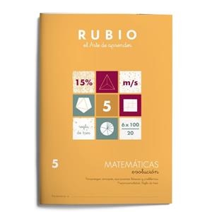 MATEMÁTICAS EVOLUCIÓN RUBIO 5 | 9788485109845 | VARIOS AUTORES