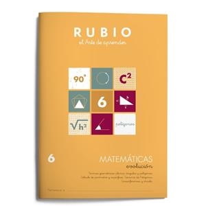 MATEMÁTICAS EVOLUCIÓN RUBIO 6 | 9788485109852 | VARIOS AUTORES
