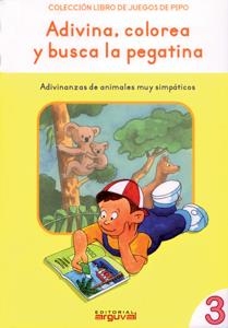 ADIVINA, COLOREA Y BUSCA LA PEGATINA | 9788496912489 | MORENO FERNÁNDEZ, FRANCISCO
