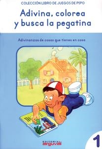ADIVINA, COLOREA Y BUSCA LA PEGATINA | 9788496912465 | MORENO FERNÁNDEZ, FRANCISCO