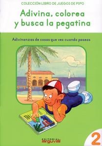 ADIVINA, COLOREA Y BUSCA LA PEGATINA | 9788496912472 | MORENO FERNÁNDEZ, FRANCISCO