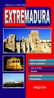 MAPA DE EXTREMADURA | 9788496435490 | ARGUVAL