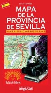 MAPA DE LA PROVINCIA DE SEVILLA | 9788495948281 | ARGUVAL