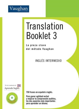 TRANSLATION BOOKLET 3 | 9788496469754 | VAUGHAN, RICHARD