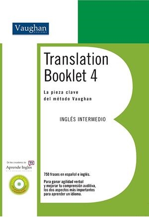 TRANSLATION BOOKLET 4 | 9788496469761 | VAUGHAN, RICHARD