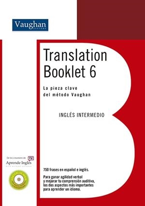 TRANSLATION BOOKLET 6 | 9788496469785 | VAUGHAN, RICHARD