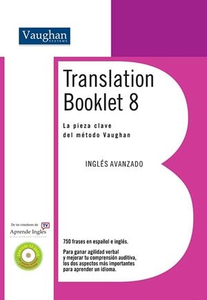 TRANSLATION BOOKLET 8 | 9788496469808 | VAUGHAN, RICHARD