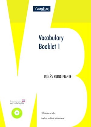 VOCABULARY BOOKLET 1 | 9788496469112 | VAUGHAN, RICHARD
