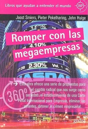 ROMPER CON LAS MEGAEMPRESAS | 9788417341640 | SMIERS, JOOST / PEKELHARING, PIETER / HUIGE, JOHN
