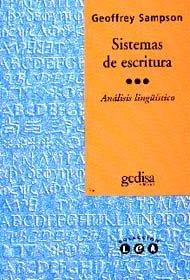 SISTEMAS DE ESCRITURA | 9788474325300 | SAMPSON, GEOFFREY