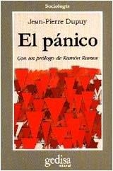 PÁNICO, EL | 9788474326949 | DUPUY, JEAN-PIERRE
