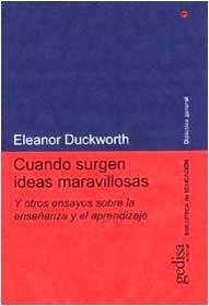 CUANDO SURGEN IDEAS MARAVILLOSAS | 9788474327205 | DUCKWORTH, ELEANOR