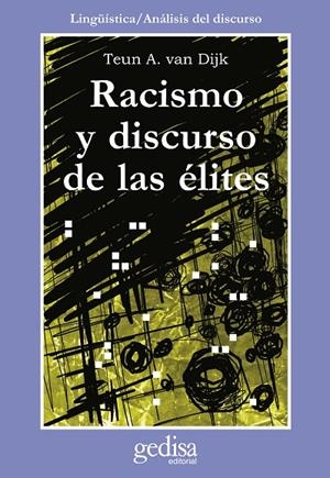 RACISMO Y DISCURSO DE LAS ÉLITES | 9788474328431 | VAN DIJK, TEUN
