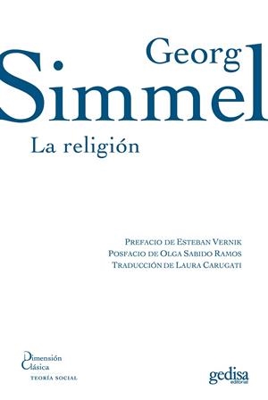 RELIGIÓN, LA | 9788497841504 | SIMMEL, GEORG