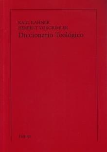 DICCIONARIO TEOLÓGICO (IMPRESIÓN BAJO DEMANDA) | 9788425403460 | RAHNER, KARL