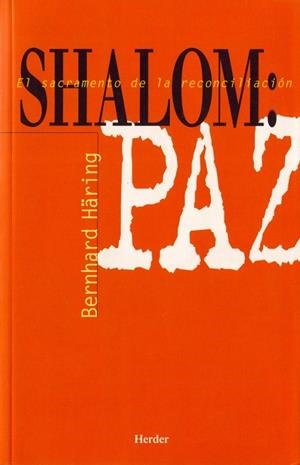 SHALOM: PAZ | 9788425405006 | HÄRING, BERNHARD