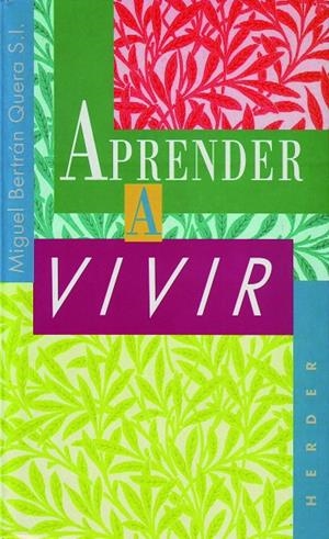 APRENDER A VIVIR | 9788425412394 | BELTRÁN QUERA, MIGUEL