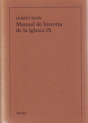 MANUAL DE HISTORIA DE LA IGLESIA IX (IMPRESIÓN BAJO DEMANDA) | 9788425414053 | JEDIN, HUBERT