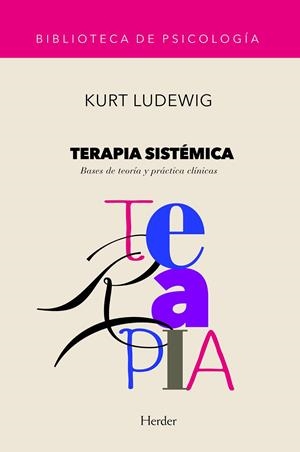 TERAPIA SISTÉMICA | 9788425419379 | LUDEWIG, KURT