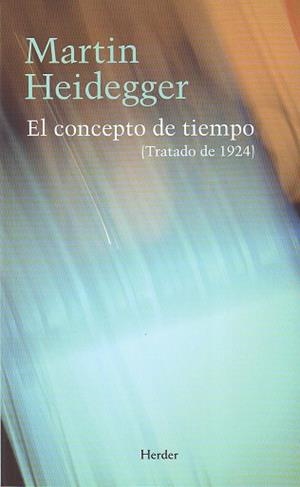 CONCEPTO DE TIEMPO, EL | 9788425424359 | HEIDEGGER, MARTIN