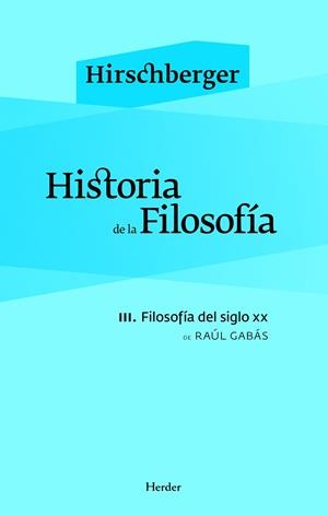 HISTORIA DE LA FILOSOFÍA | 9788425424663 | GABÁS, RAÚL